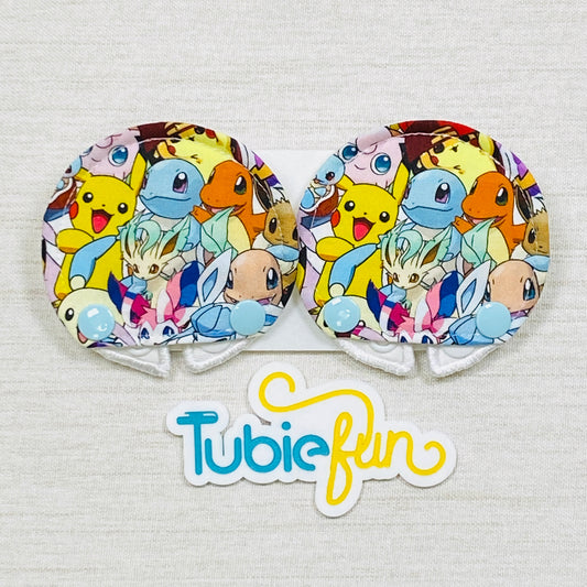 Covered Button Pad - Pocket Monsters