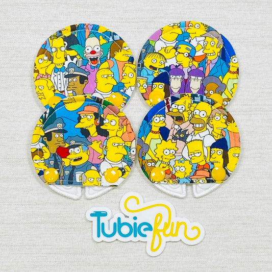 Covered Button Pad - Street Characters