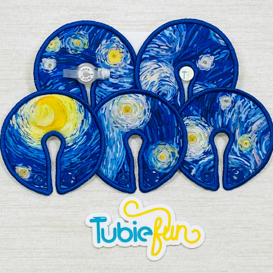 Button Pad Cover Large - Starry Night