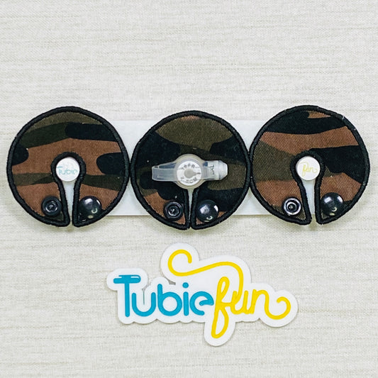 G-Tube Button Pad Cover - Camo