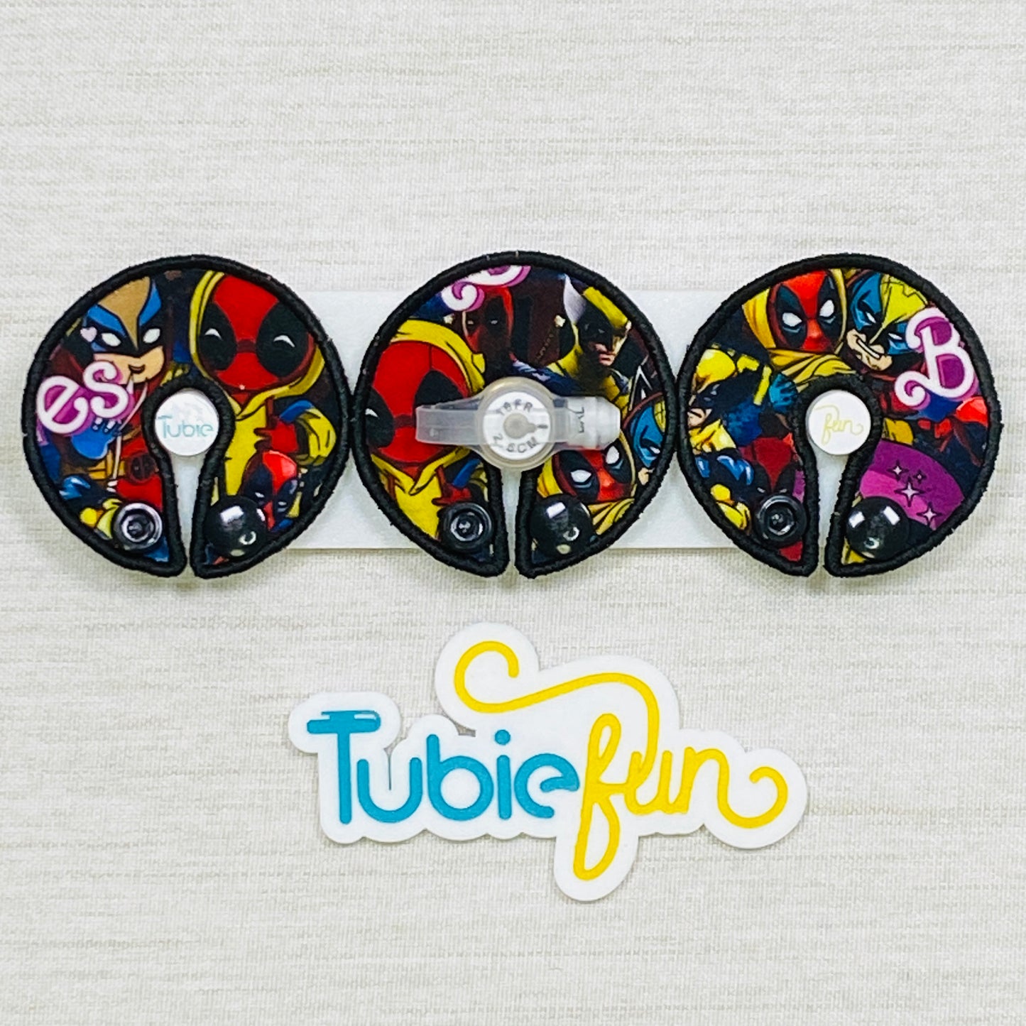 G-Tube Button Pad Cover - Besties