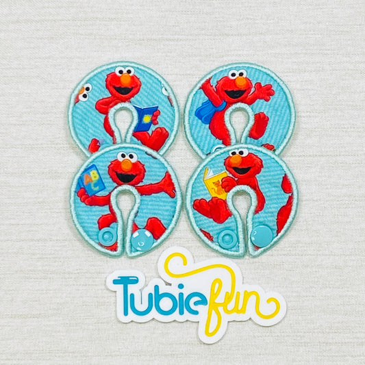 G-Tube Button Pad Cover - Red Teddy