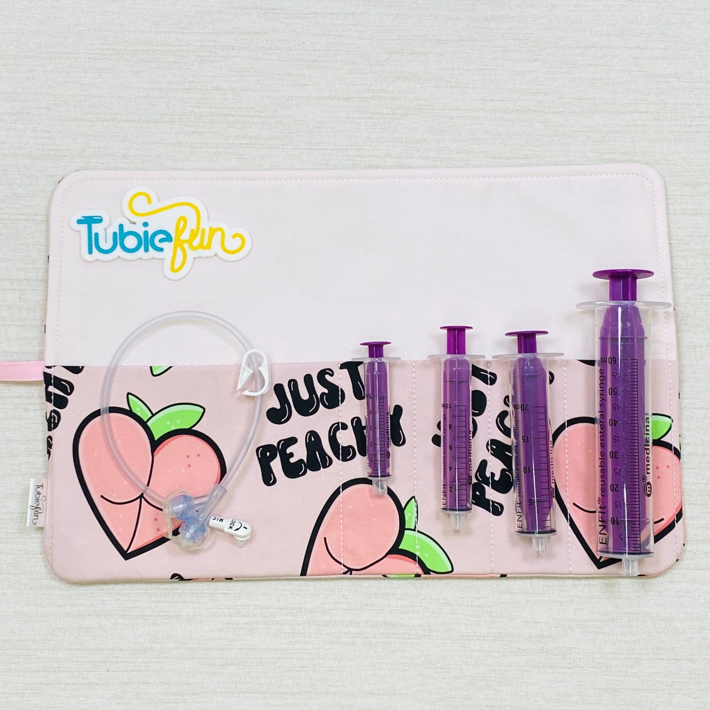 Syringe Roll - Just Peachy