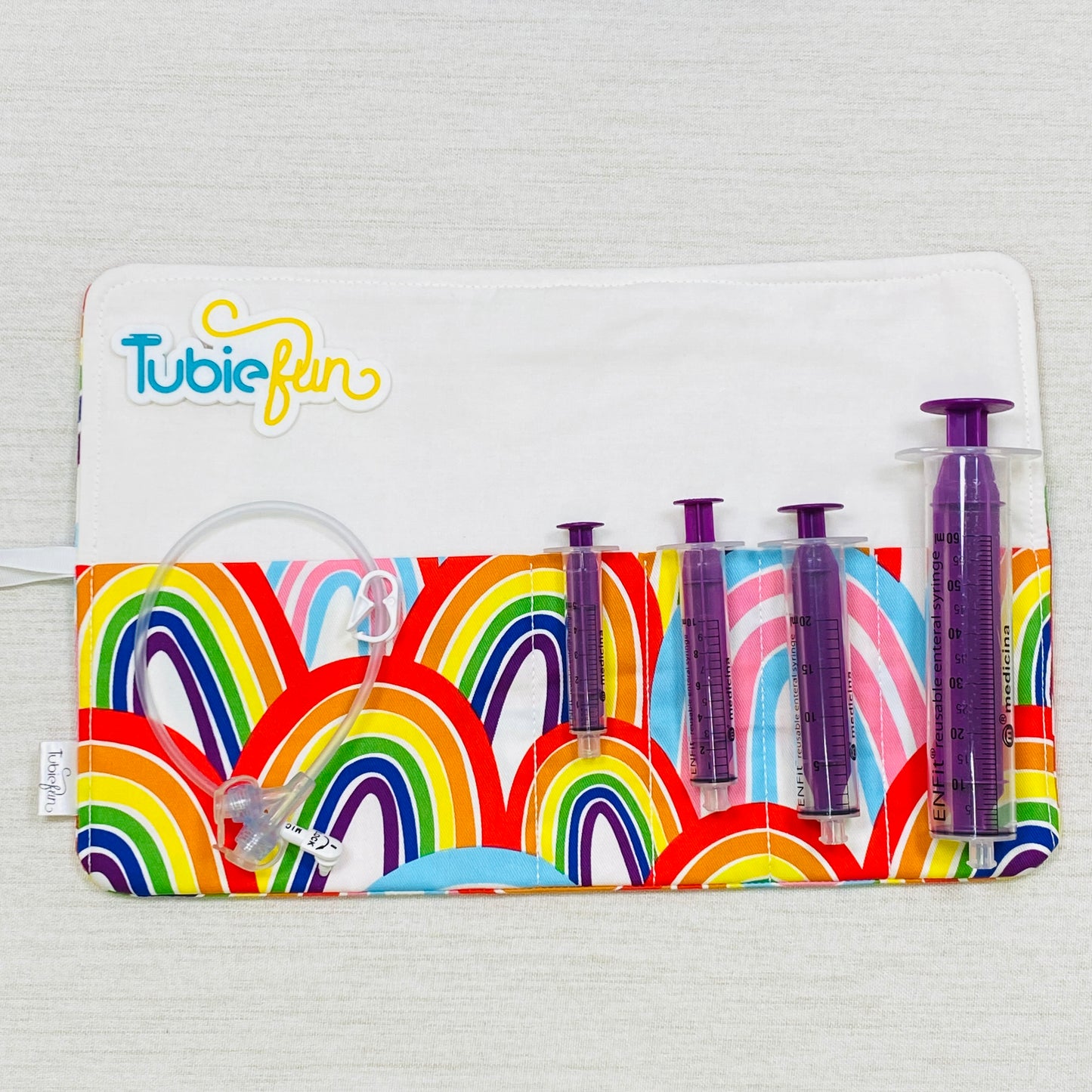 Syringe Roll - Coloured Rainbow