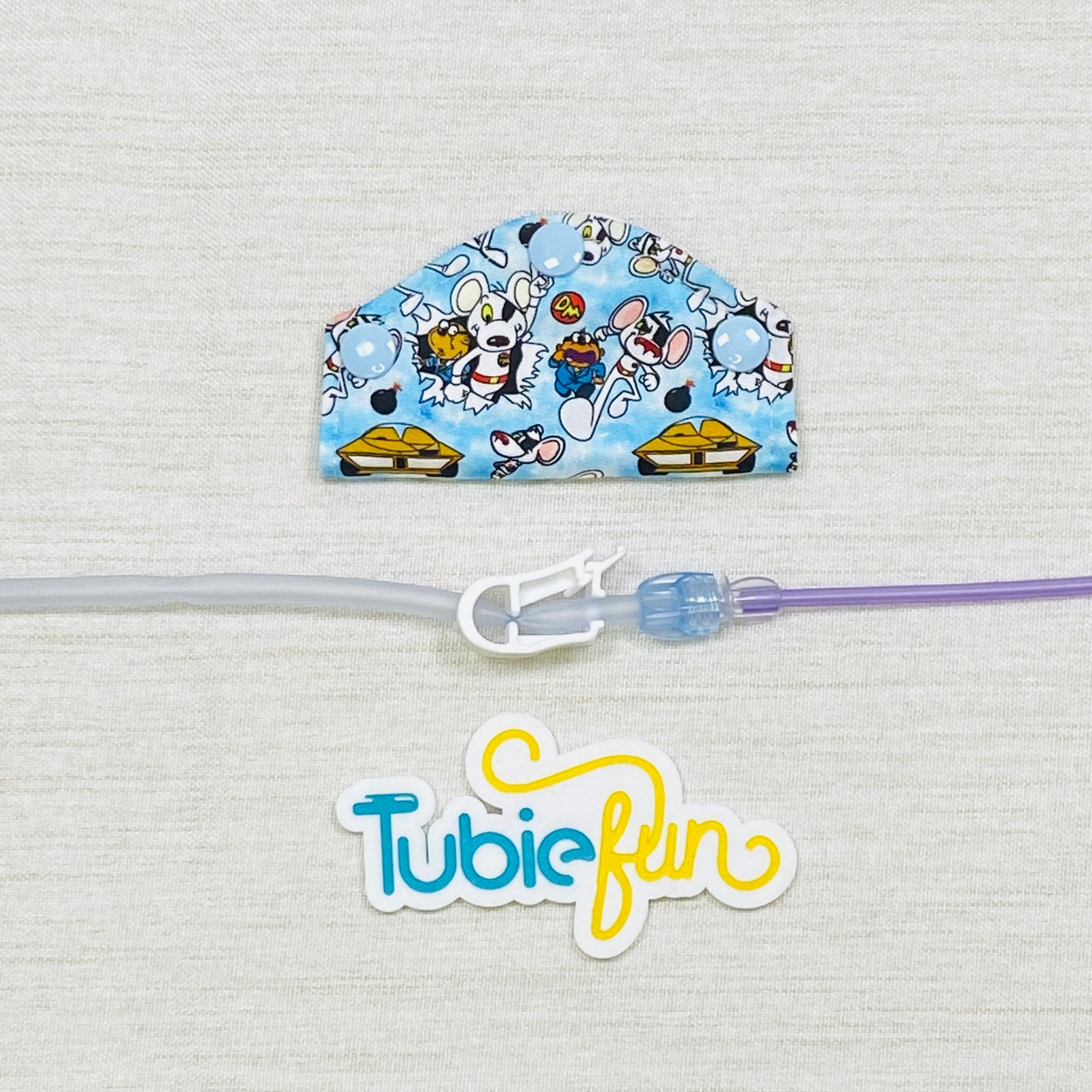 Feeding Tube Mini Connection Cover - Heroic Mouse