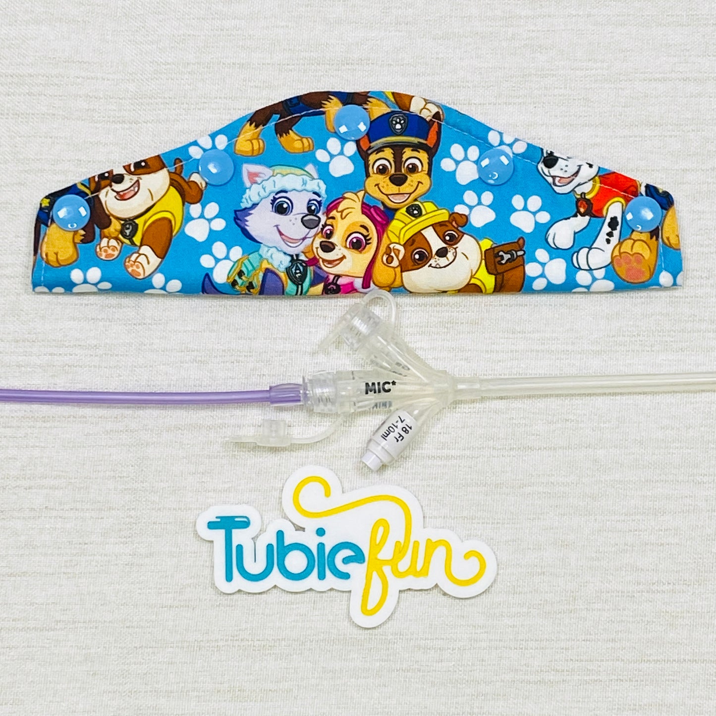 Large Feeding Tube Connection Cover - Pup Patrol