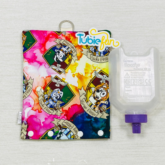 Insulated Milk Bag Suitable for 500ml Flocare Bottle in - Wizard Heeler