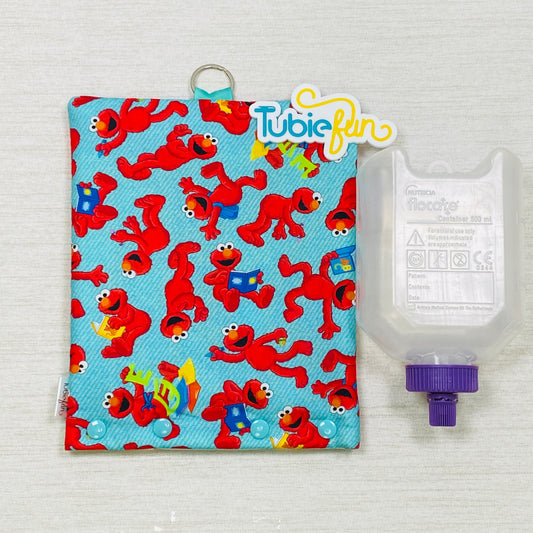 Insulated Milk Bag Suitable for 500ml Flocare Bottle in - Red Teddy