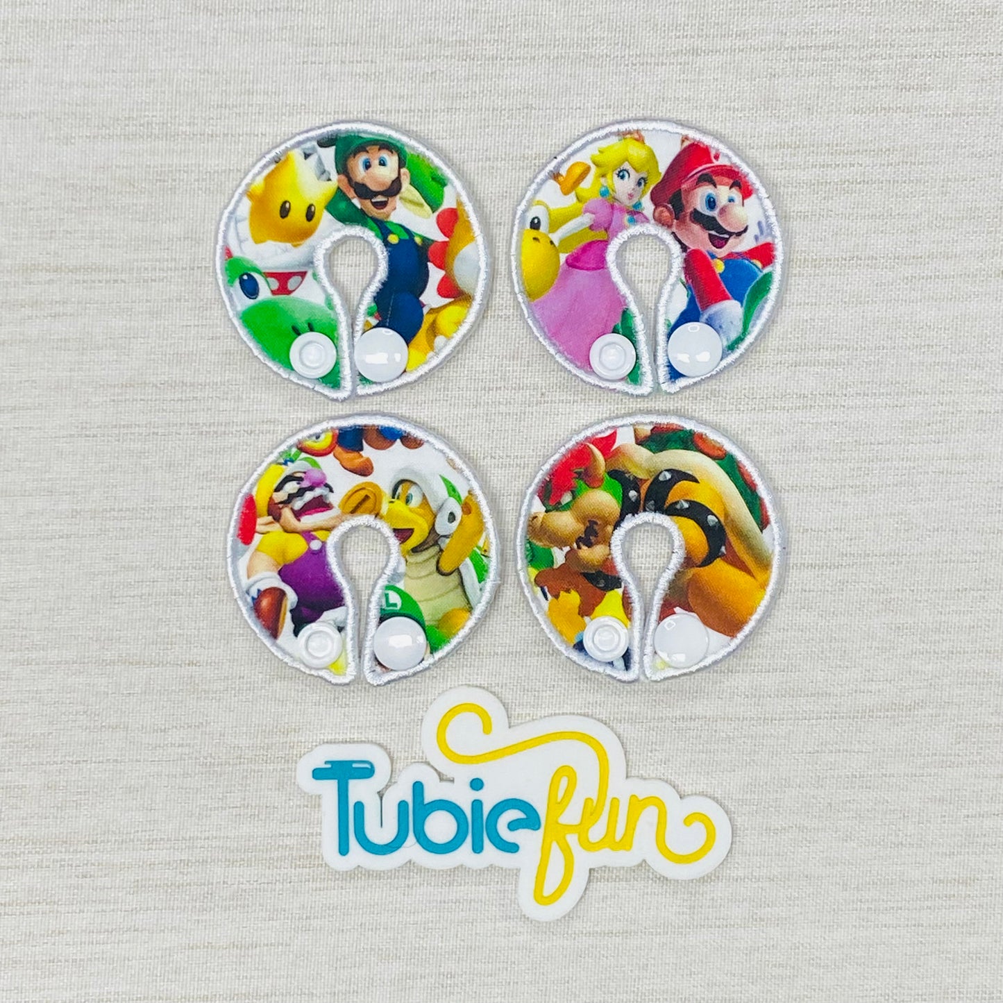 G-Tube Button Pad Cover - Gaming Friends