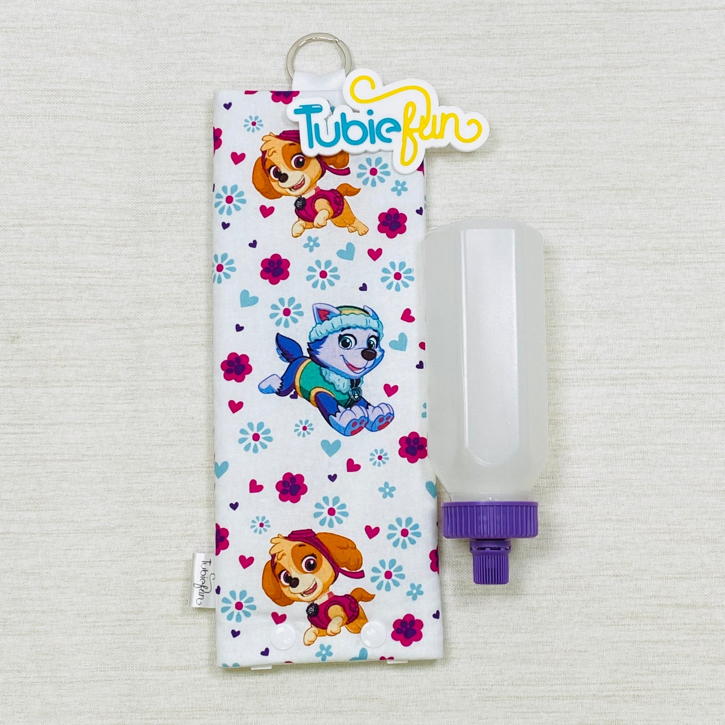 Insulated Milk Bag Suitable for 250ml Bottle in - Girl Pup Patrol