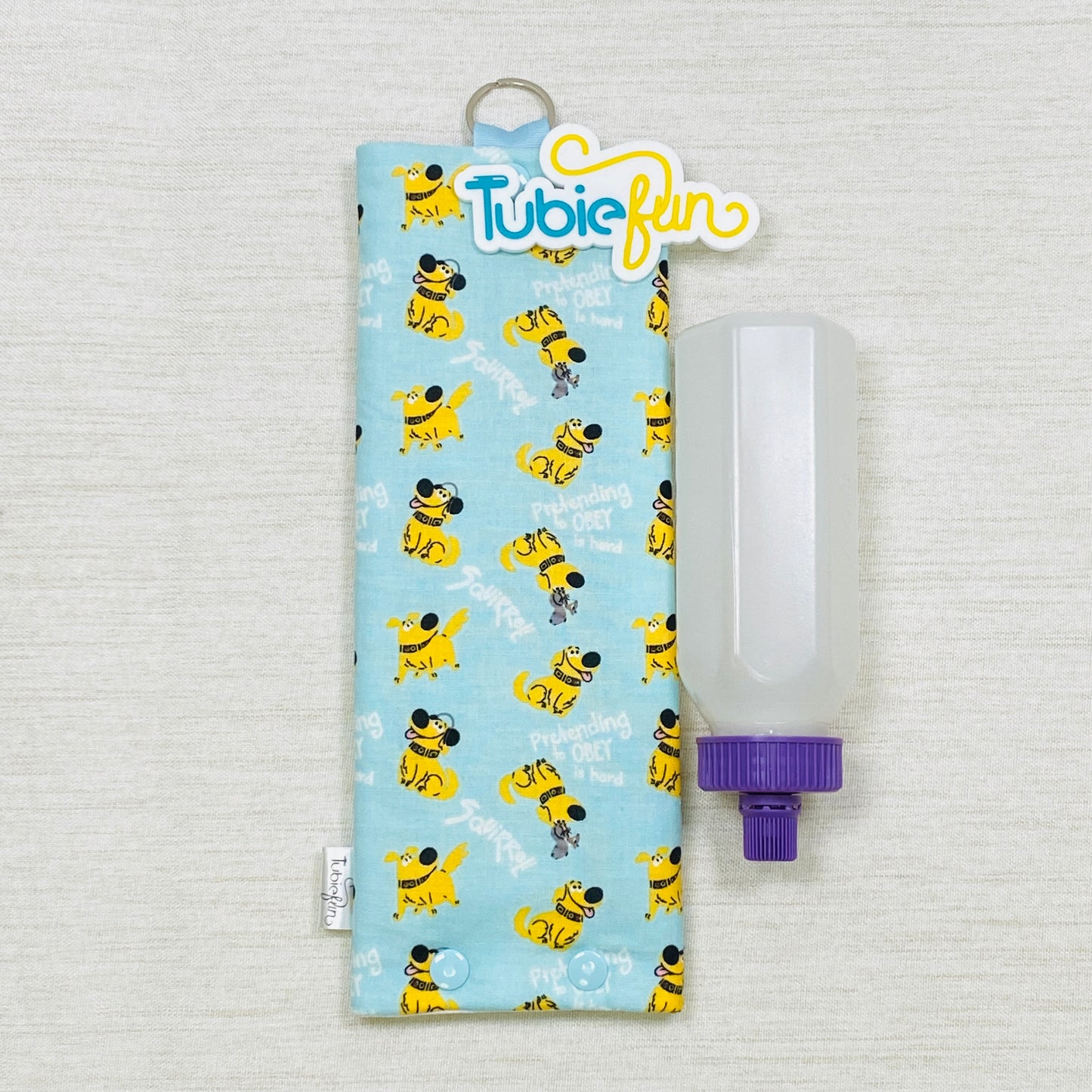 Insulated Milk Bag Suitable for 250ml Bottle in - Yellow Dog