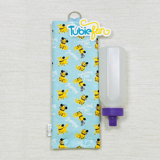 Insulated Milk Bag Suitable for 250ml Bottle in - Yellow Dog