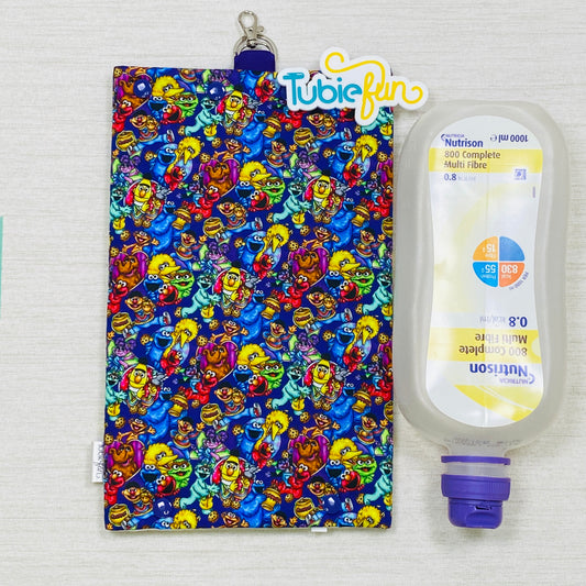 Insulated Milk Bag Suitable for 1L Flocare and 500ml Flexitaners - Street Characters