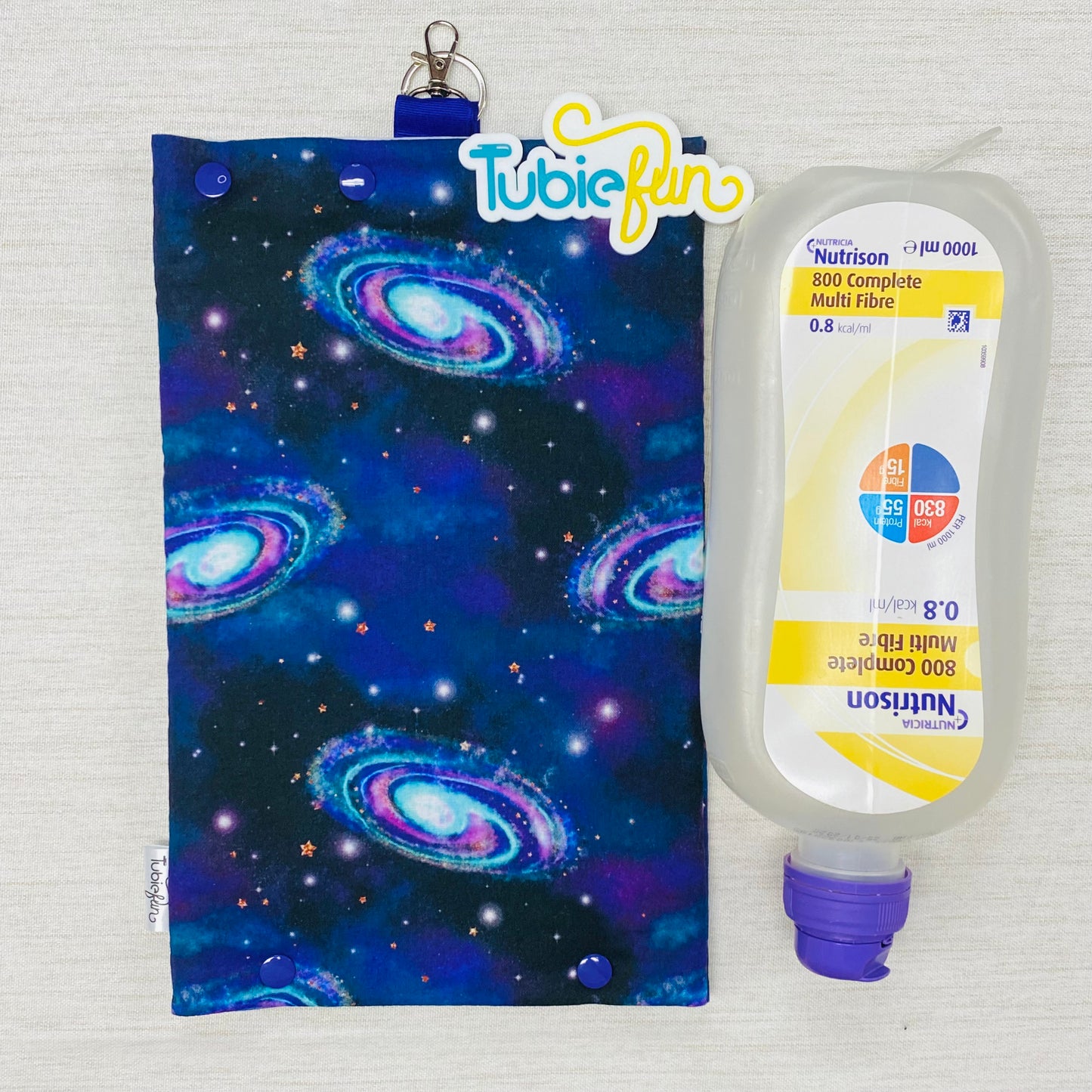 Insulated Milk Bag Suitable for 1L Flocare Bottle - Galaxy