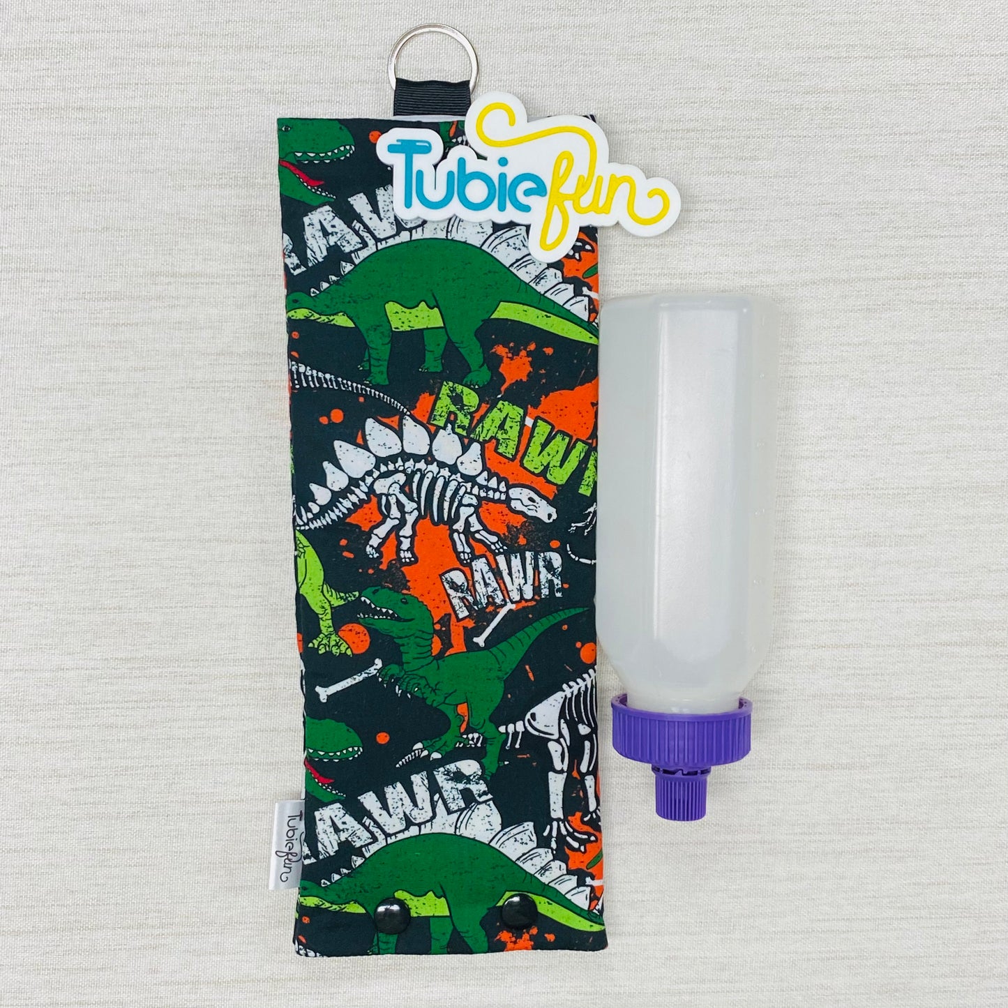 Insulated Milk Bag Suitable for 250ml Bottle in - Dinosaurs