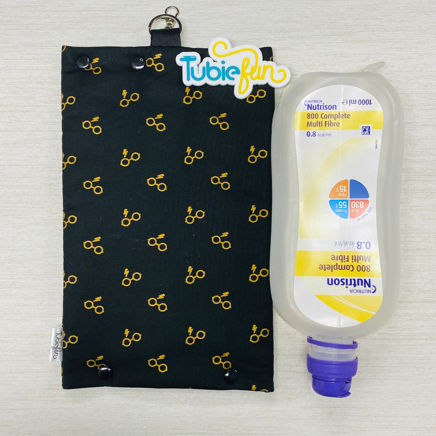 Insulated Milk Bag Suitable for 1L Flocare Bottle - Wizard Glasses