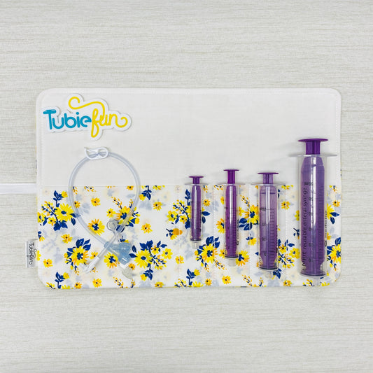 Syringe Roll - Yellow Flowers