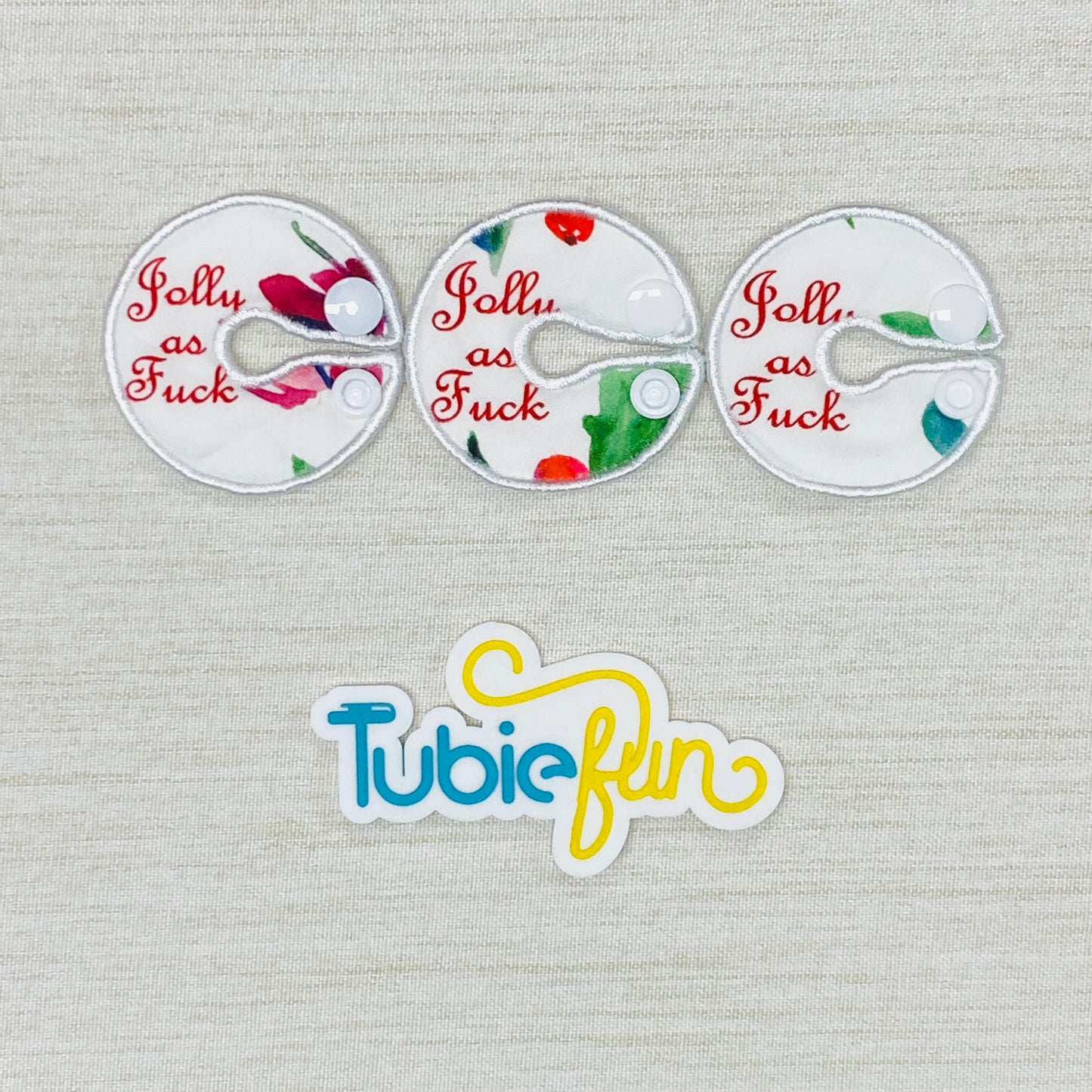 G-Tube Button Pad Cover - Adult Jolly