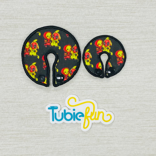 Mixed G-Tube Button Pad Cover - Pikkapool