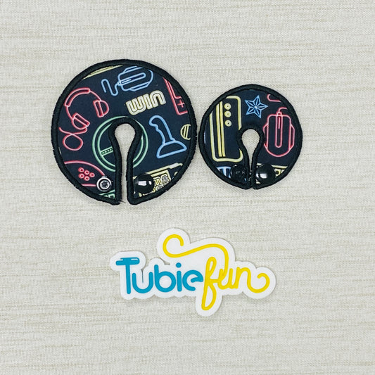 Mixed G-Tube Button Pad Covers - Gaming