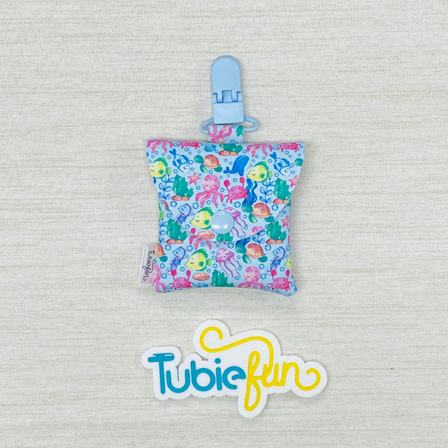 Tubing Pouch - Sea Creatures