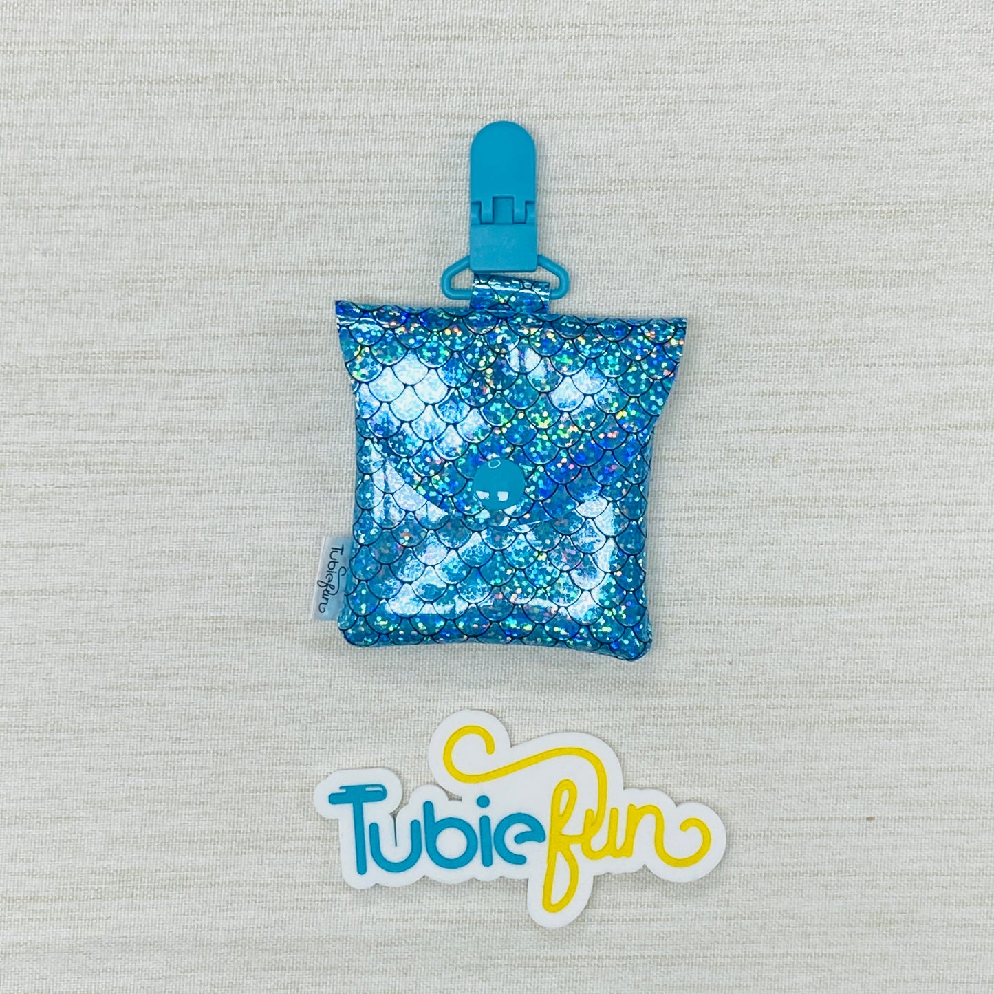 Tubing Pouch - Glitter Scales