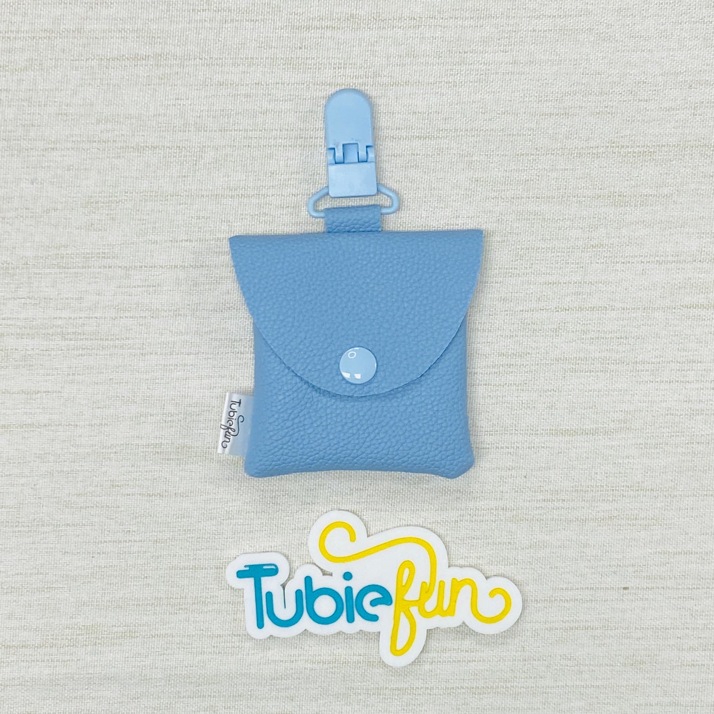 Tubing Pouch - Textured Blue