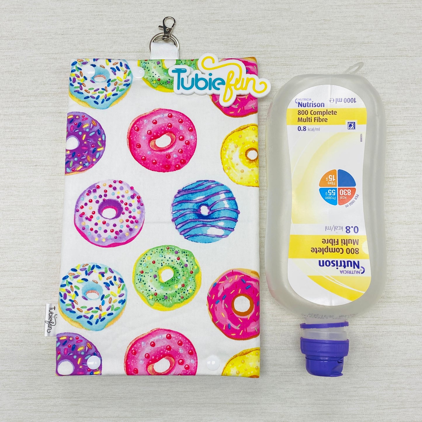 Insulated Milk Bag Suitable for 1L Flocare Bottle - Donuts