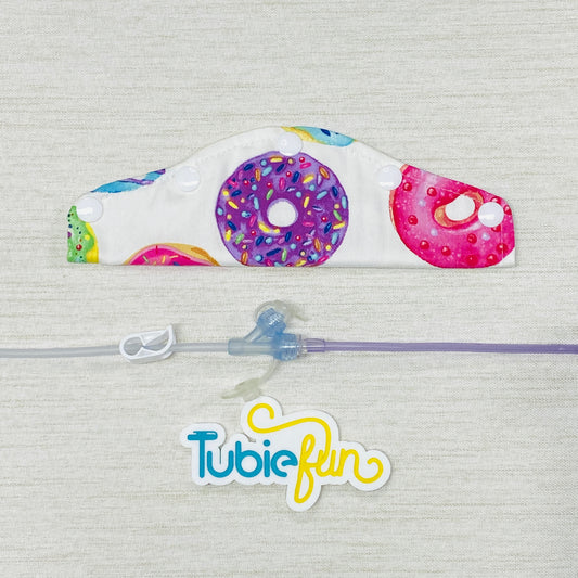 Large Feeding Tube Connection Cover - Donuts