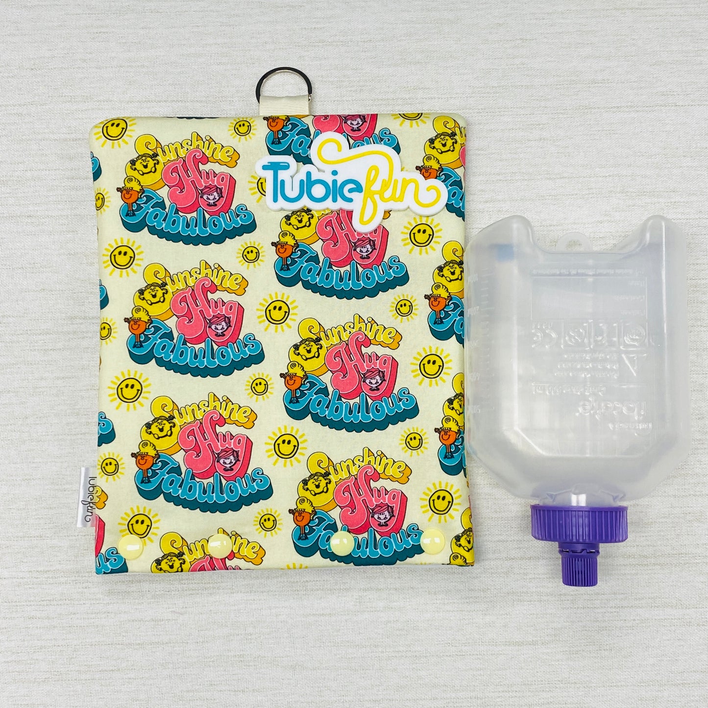 Insulated Milk Bag Suitable for 500ml Flocare Bottle in - Sunshine, Hug, Fabulous