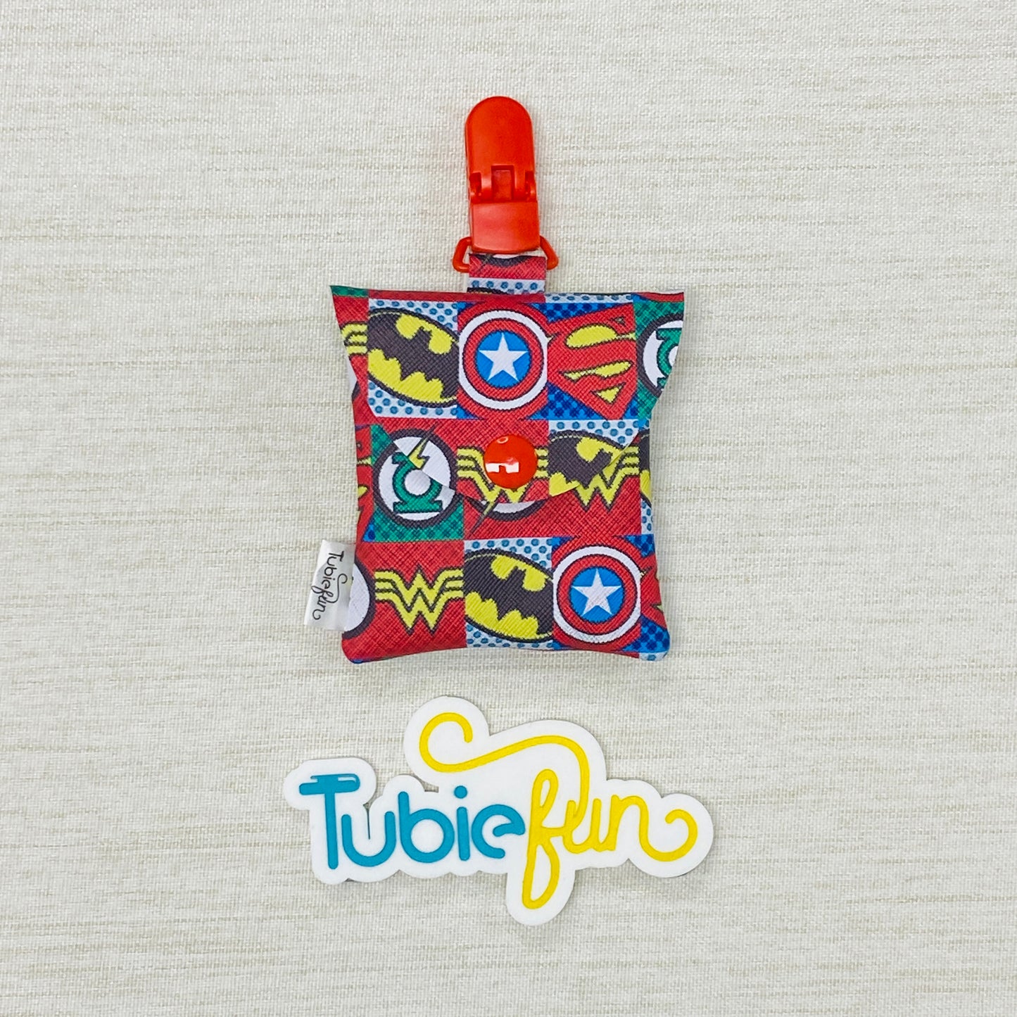 Tubing Pouch -  Hero Symbols