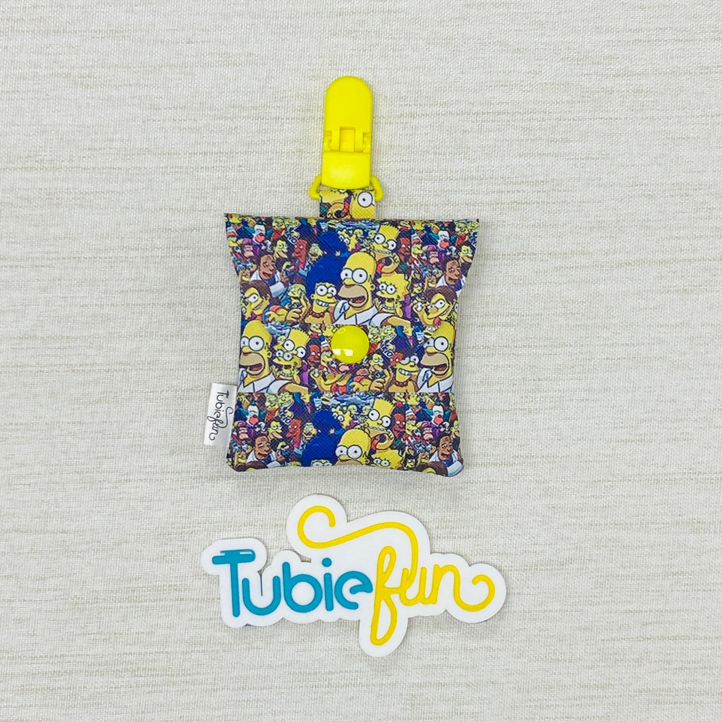 Tubing Pouch -  Yellow Street Characters