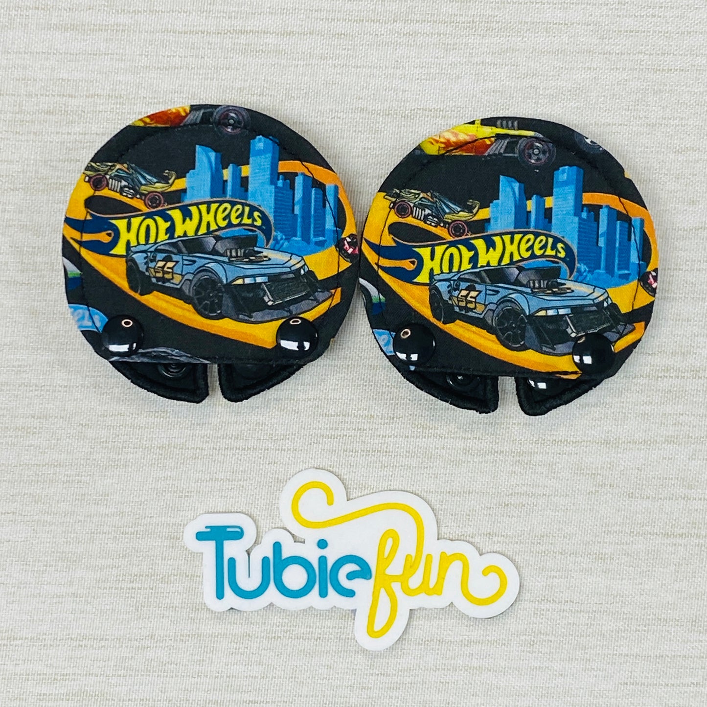 Covered Button Pad - Hot Wheels