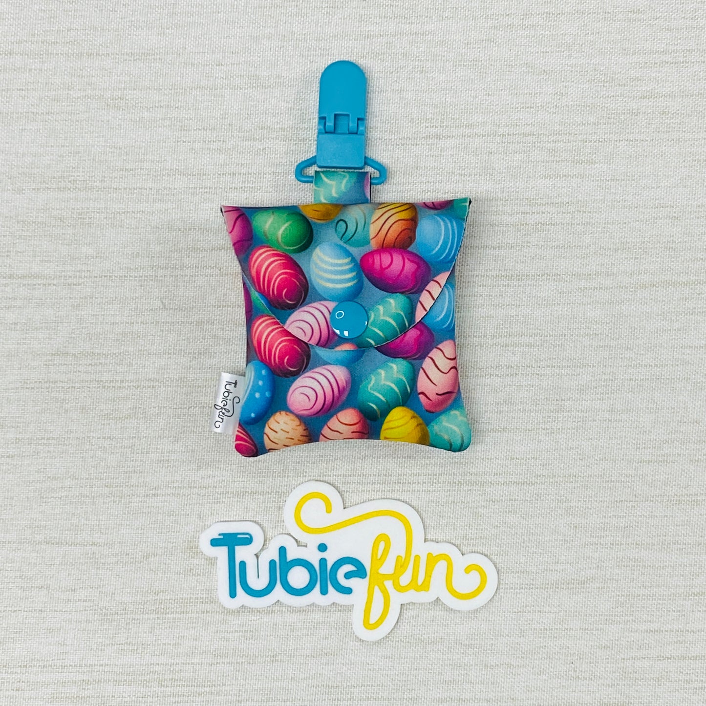 Neoprene Tubing Pouch - Easter Eggs