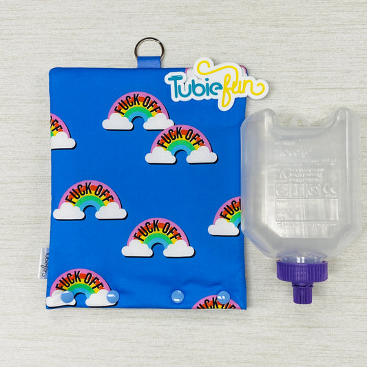 Insulated Milk Bag Suitable for 500ml Flocare Bottle in - F Off Rainbows