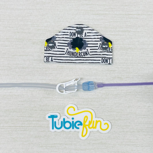 Feeding Tube Mini Connection Cover - Thunder