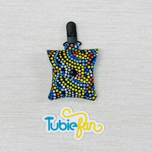 Neoprene Tubing Pouch - Spotty Art