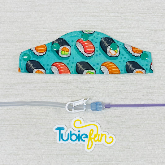 Large Feeding Tube Connection Cover - Sushi Time
