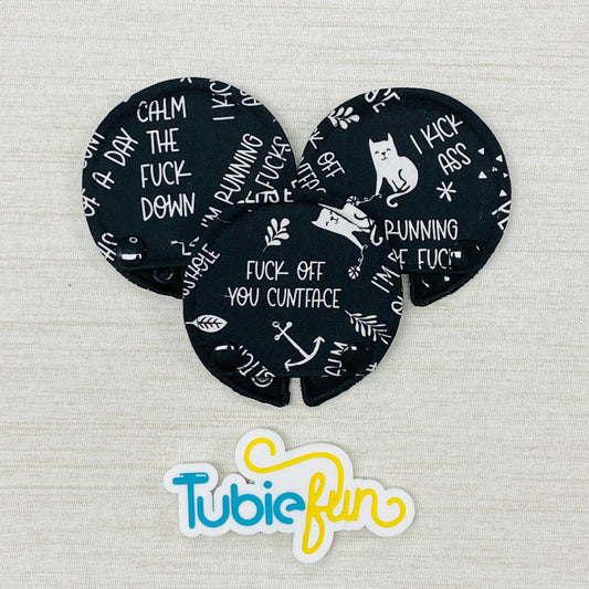 Covered Button Pad - Sweary Sayings