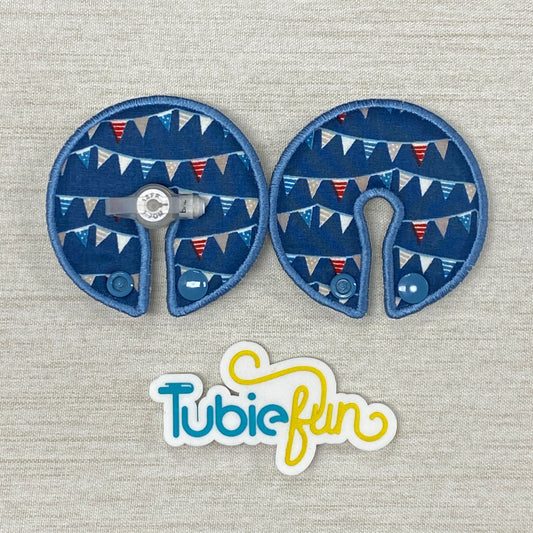 Button Pad Cover Large - Bunting