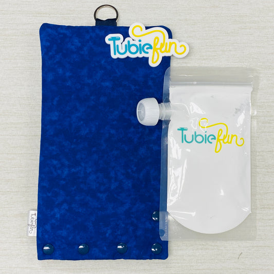 Insulated Milk Bag Suitable for Reusable Pouches - Dark Blue Ombre