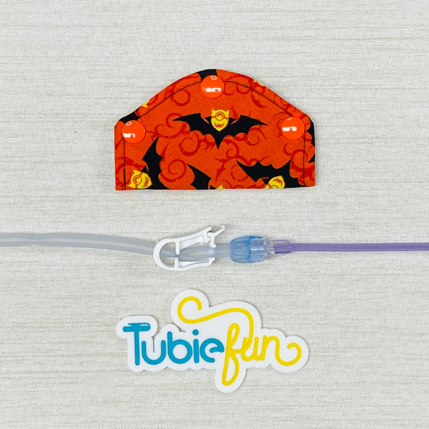 Feeding Tube Mini Connection Cover - Minion Bat