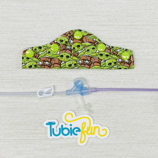 Feeding Tube Connection Cover - Little Green Alien