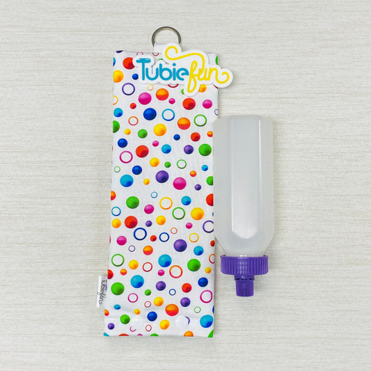 Insulated Milk Bag Suitable for 250ml Bottle in - Coloured Circles