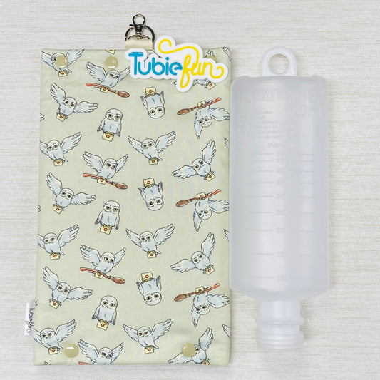 Insulated Milk Bag Suitable for 1L Flocare and 500ml Flexitaners - Wizard Owl