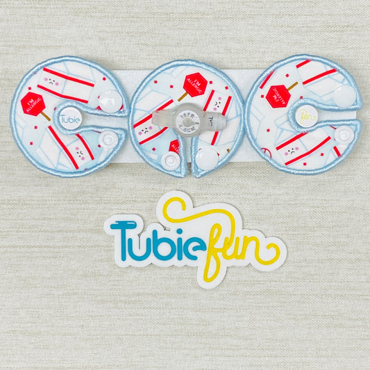 G-Tube Button Pad Cover - Milk Allergy