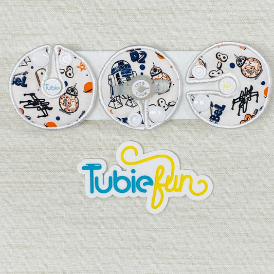 G-Tube Button Pad Cover - Droids