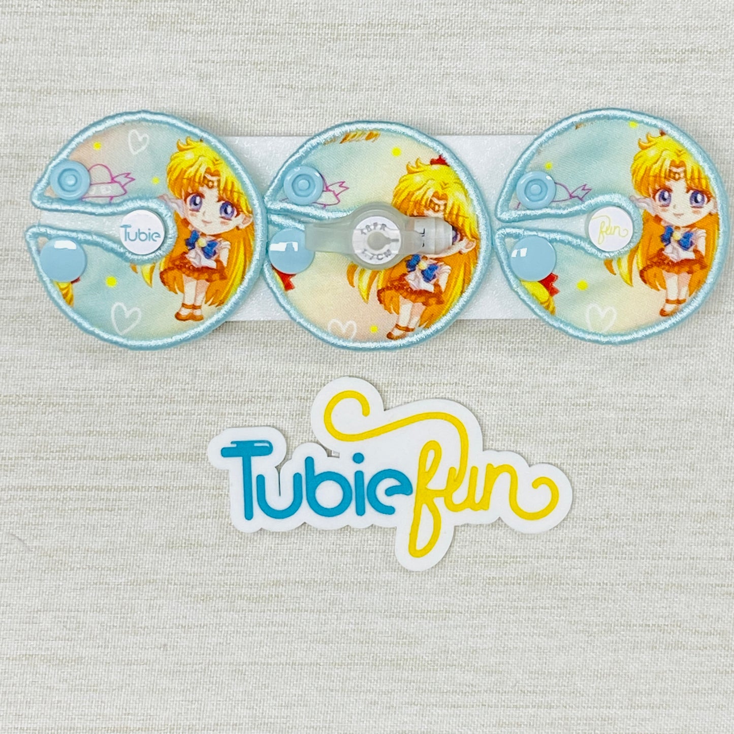 G-Tube Button Pad Cover - Sailor Moon