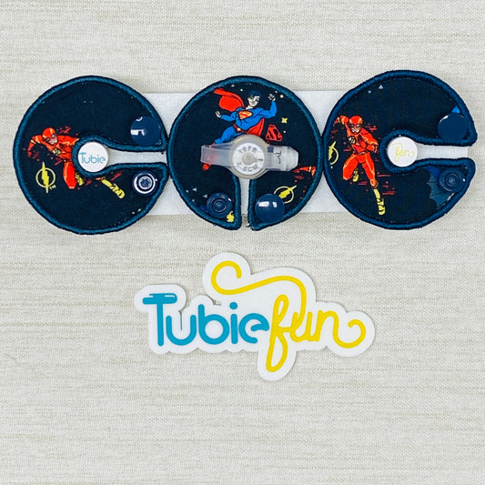 G-Tube Button Pad Cover - Flying Heros