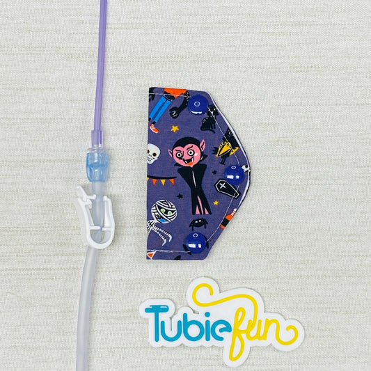 Feeding Tube Mini Connection Cover - Halloween 2